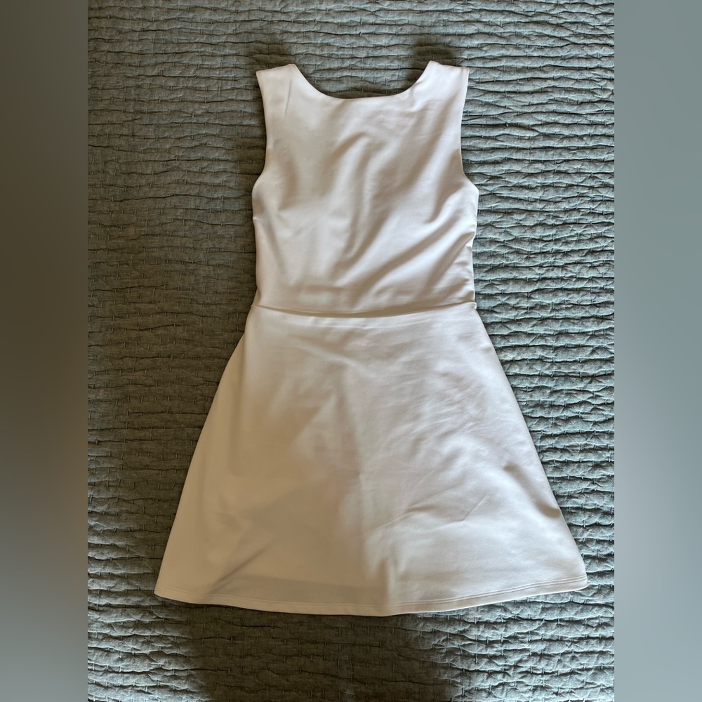 Abercrombie & Fitch White Active Mini Dress